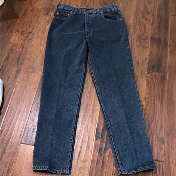 Vintage Levi's 540 Relaxed Fit Orange Tab 36x32 - Picture 3 of 6